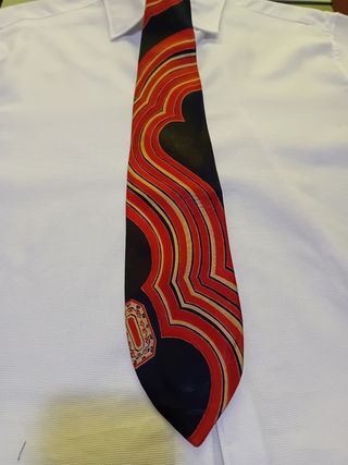 Corbata Italiana vintage (60s) de seda.