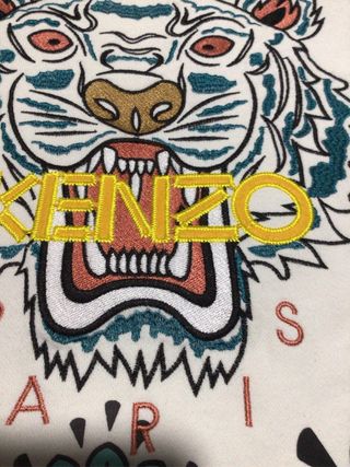 Jersey Kenzo Blanco Multicolor. Edición limitada.