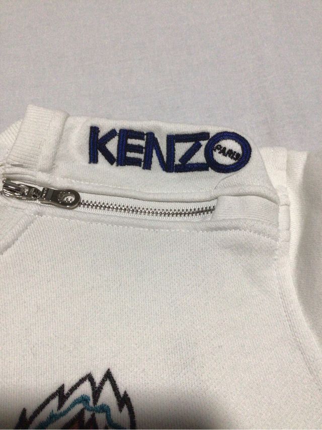 Jersey Kenzo Blanco Multicolor. Edición limitada.