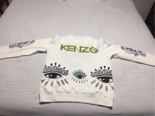 Jersey Kenzo Blanco Multicolor. Edición limitada.