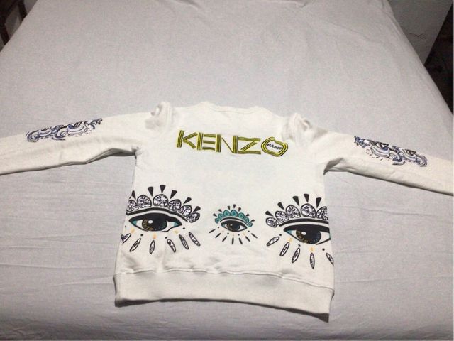 Jersey Kenzo Blanco Multicolor. Edición limitada.