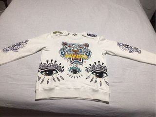 Jersey Kenzo Blanco Multicolor. Edición limitada.