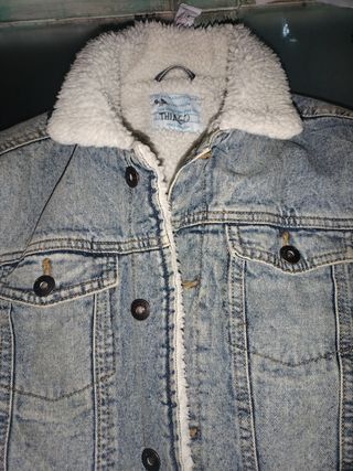 Chaqueta vaquera infantil talla 8/9
