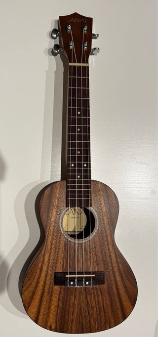 Ukelele con funda y afinador electronico