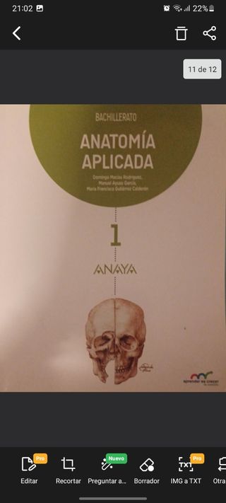 Anatomía Aplicada.