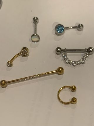 Joyas Piercing Titanio Lote/Individual