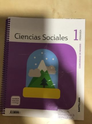 CIENCIAS SOCIALES 1 PRIMARIA SABER HACER CONTIGO