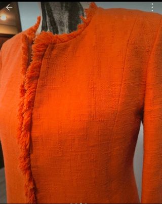 Chaqueta Adolfo Dominguez Naranja Talla M