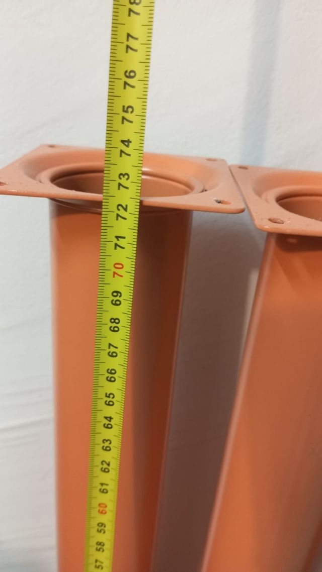 4 Patas Naranja para Escritorio