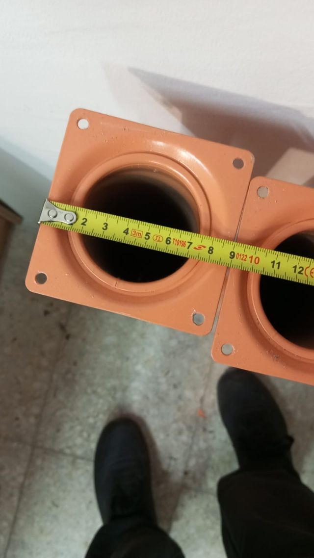 4 Patas Naranja para Escritorio