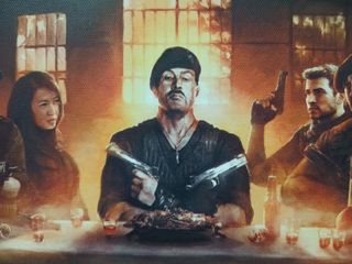 Cuadro Mercenarios 2 + Blu-Ray (Stallone)