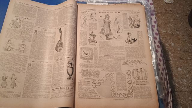 Rivista di moda cca 1890 Le Petit Echo de la Mode