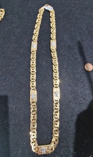 Cadena Oro 18kt Versace Medusa Infinito