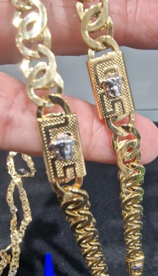 Cadena Oro 18kt Versace Medusa Infinito