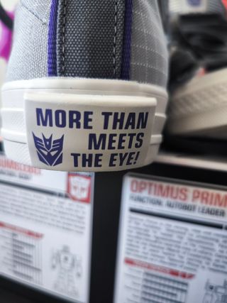 Zapatillas Converse Transformers Grises Rojas