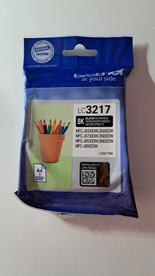 Tinta Brother LC3217 Negra