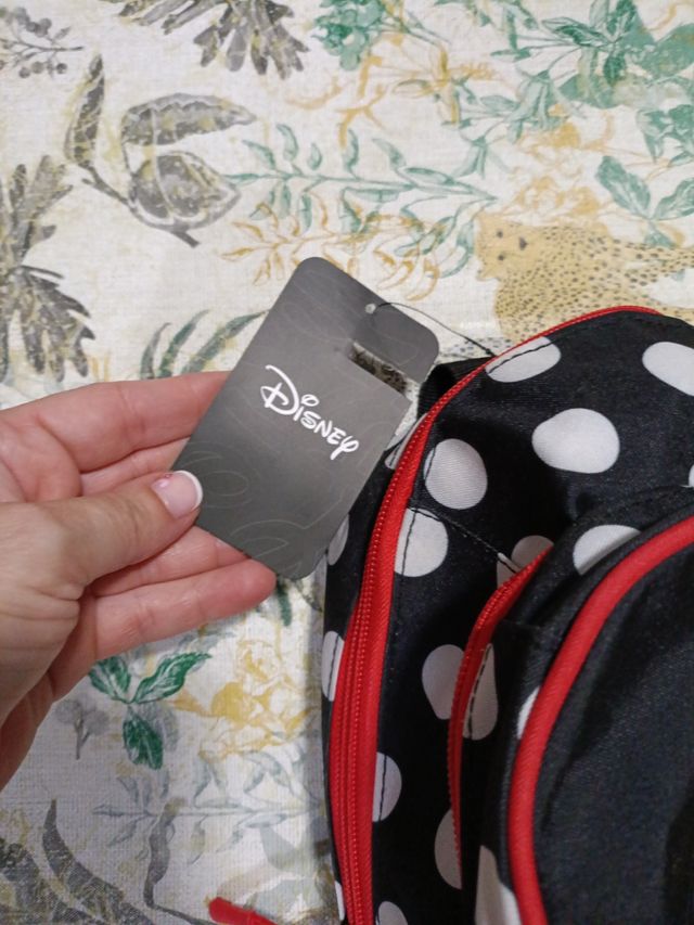 Mochila infantil Minnie Mouse (largo 30 cm aprox)