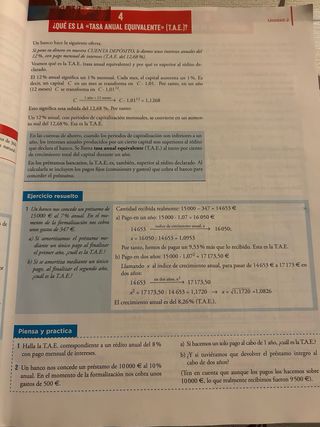 Matemáticas aplicadas a las Ciencias Sociales I.