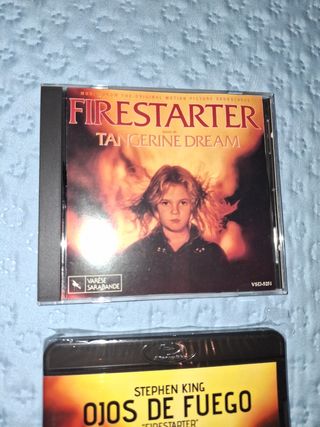 TANGERINE DREAM Firestarter 1984 CD + Bluray OST