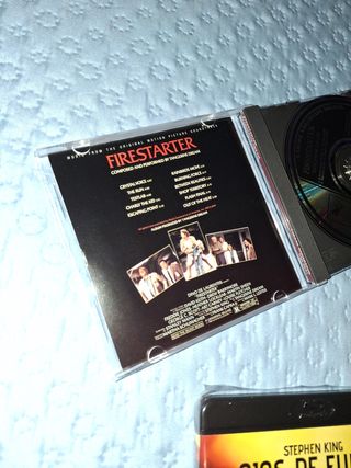 TANGERINE DREAM Firestarter 1984 CD + Bluray OST