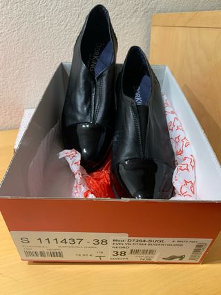 Zapatos Fluchos Mujer Negros Talla 38