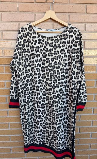 Vestido mujer animal print