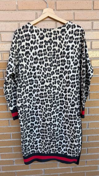 Vestido mujer animal print