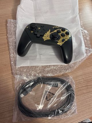 Mando Nintendo Switch Pro Monster Hunter Rise