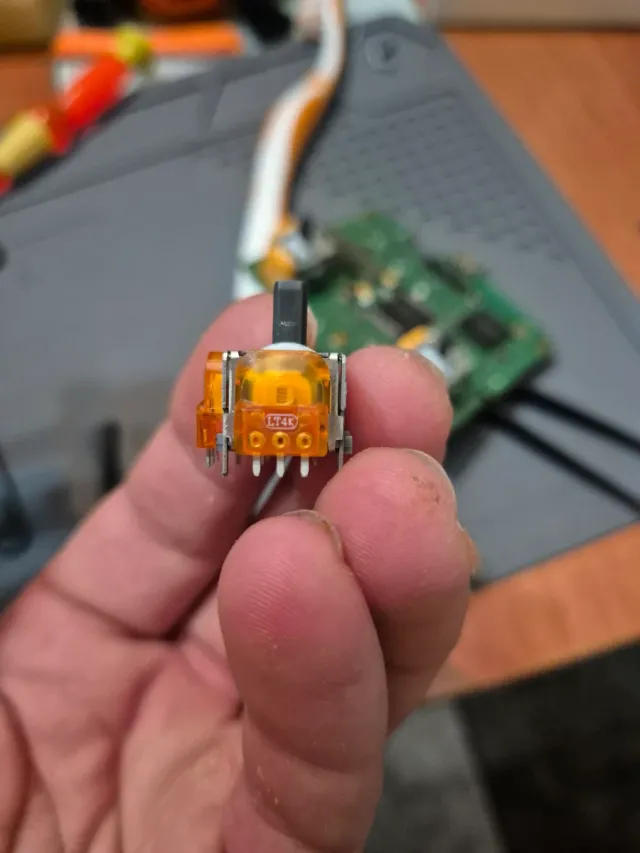 Reparación mando ps5 sticks TMR de carbono magnéti