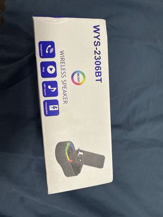 Altavoz Bluetooth 2en1 con Soporte Móvil