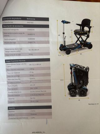 Silla de movilidad eléctrica