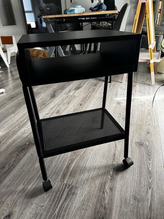 Mesa auxiliar IKEA Setskog negra