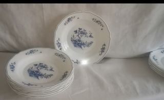 9€ cada plato. Hondos, llanos y postre Arc Kalinka