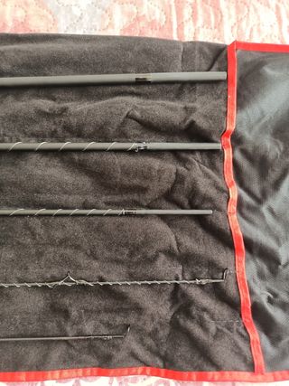 Caña de pescar 10'8 3/4 WT marca Flyfish'ING