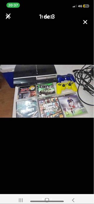Consola PlayStation 3 + 5 Juegos
