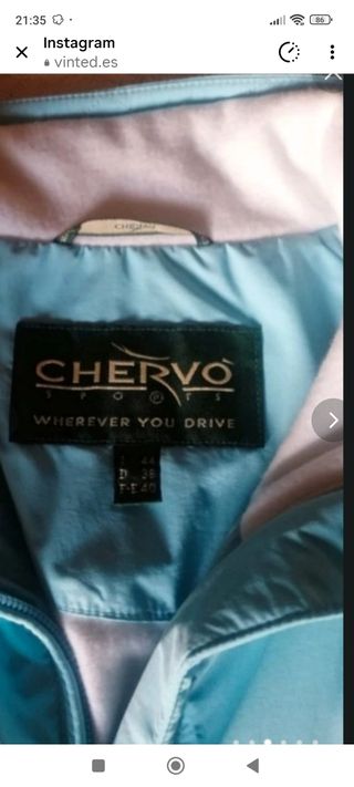Cortavientos Chervo Golf