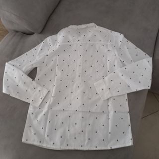 Camicia ragazzo bianca con teschi 12-13 anni