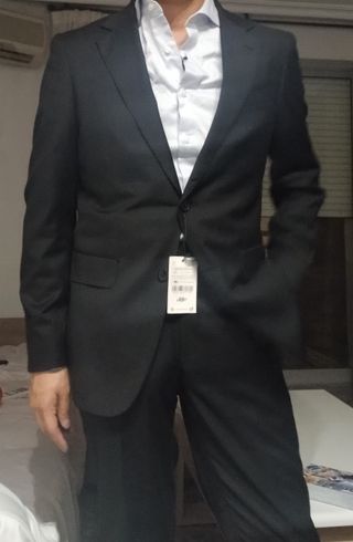 Traje Negro Alvaro Moreno Nuevo