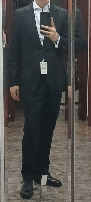 Traje Negro Alvaro Moreno Nuevo