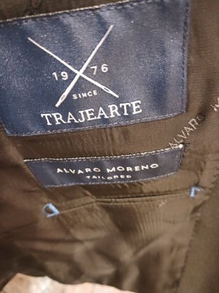 Traje Negro Alvaro Moreno Nuevo