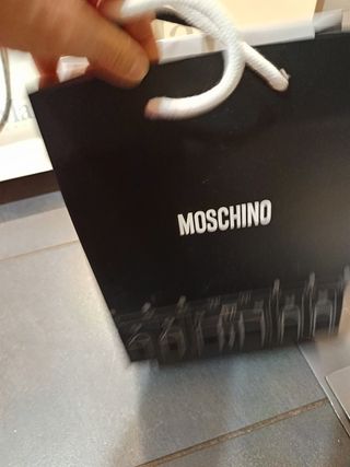 Sacchetto Moschino nero