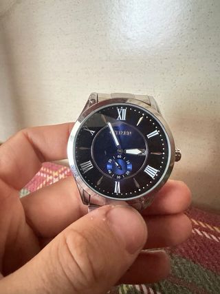 Orologio Citizen Eco Drive Uomo Blu/Argento 