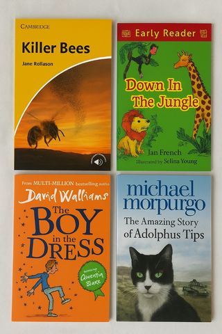 Libros en inglés variados