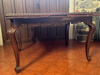 Mesa comedor extensible y 8 sillas