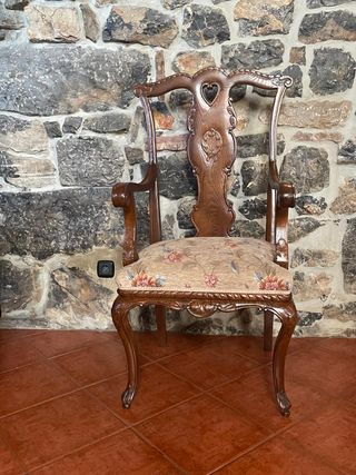 Mesa comedor extensible y 8 sillas