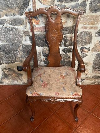 Mesa comedor extensible y 8 sillas