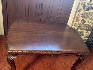 Mesa comedor extensible y 8 sillas