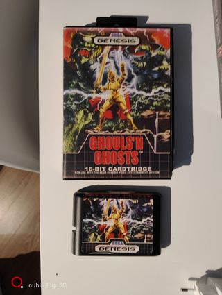 Sega Mega Drive Ghouls 'n Ghosts R-e-p-r-0