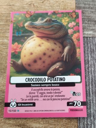Carta Crocodilo Potatino 15/150