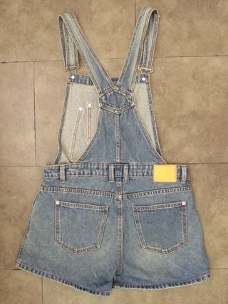 Peto tejano corto azul